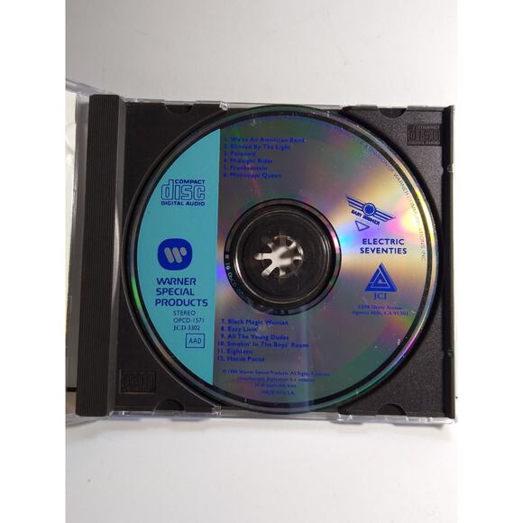 Electric Seventies CD 1988 Baby Boomer Classics Rock Warner Special - Picture 2 of 3